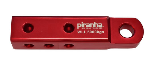 Billet Aluminium Recovery Hitch with Soft Shackle – Complete Recovery Kit Piranha Off Road