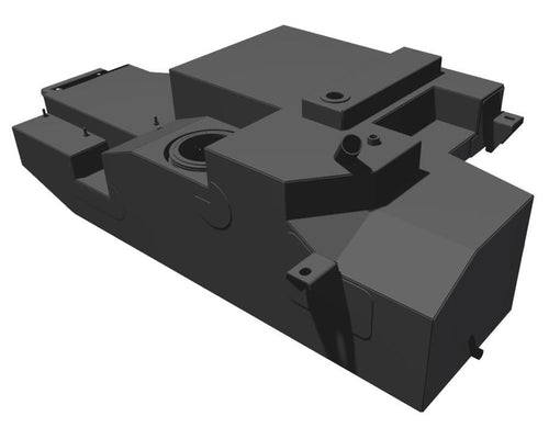 Brown Davis 135L Replacement Long Range Fuel Tank to Suit Toyota Hilux (2005 - 2015) All Models 2WD Brown Davis