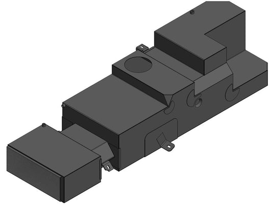 Brown Davis 143L Replacement Long Range Fuel Tank to Suit Nissan Navara D40 (2005 - 2015) Thai Built -  VIN  MNT Brown Davis