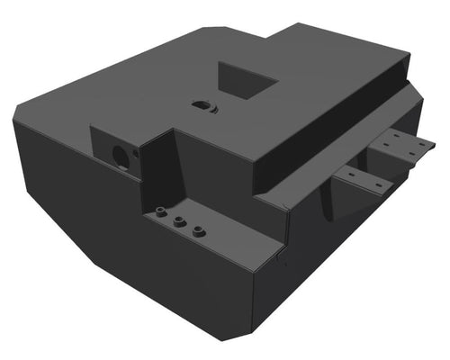 Brown Davis 170L Replacement Long Range Fuel Tank to Suit Toyota Landcruiser 76 Series (2007 - 08/2012) Wagon - Models with 90L Rear Tank Brown Davis