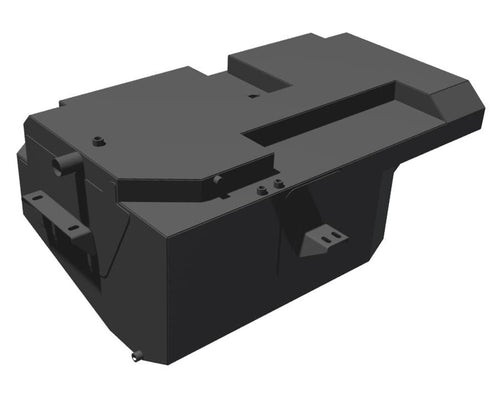 Brown Davis 180L Replacement Long Range Fuel Tank to Suit Toyota Landcruiser 200 Series - Non DPF Models - with Rear 45L Sub Tank Above Spare Wheel Brown Davis