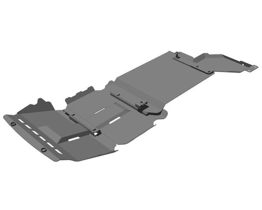Brown Davis 4 Piece Underbody Protection Kit to Suit Ford Everest (2015-2022) All Models Brown Davis