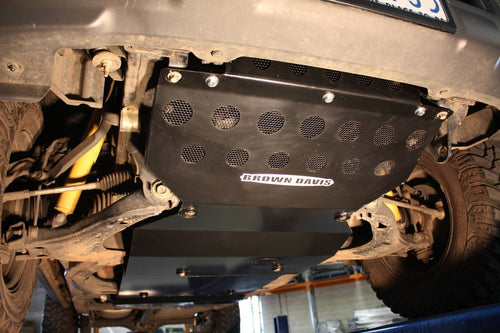 Brown Davis Front Underbody Protection to Suit Isuzu D - Max (2008 - 2012) All Models Brown Davis