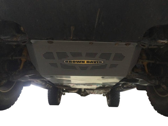 Brown Davis Front Underbody Protection to Suit Toyota Prado 120 Series Brown Davis