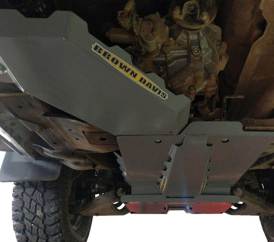 Brown Davis Full Underbody Protection Kit to Suit Ford Ranger PX (2011 - 2022) All Models Brown Davis
