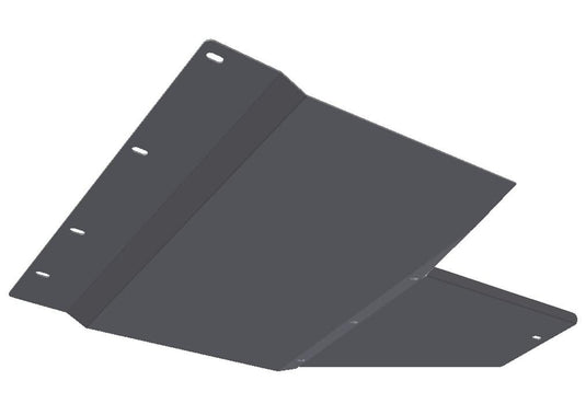 Brown Davis Transfer Case Underbody Protection to Suit Nissan Navara D40 (2005 - 2015) All Models Brown Davis