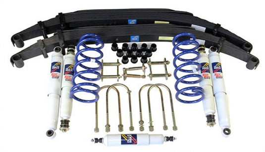 4x4 Suspension Lift Kit - Medium Duty Raised 50mm- Toyota Landcruiser 78 Series Troop Carrier - 9/1999 to Current