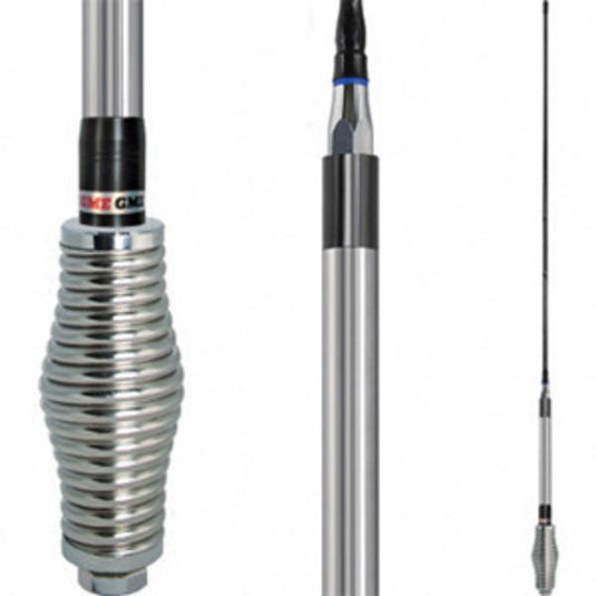 GME 970mm Elevated-Feed Antenna (6.6dBi Gain) - Black