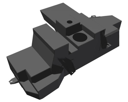 Brown Davis 135L Replacement Long Range Fuel Tank to Suit Volkswagen Amarok (2011-Present) - All Models - 4 Cylinder Diesel