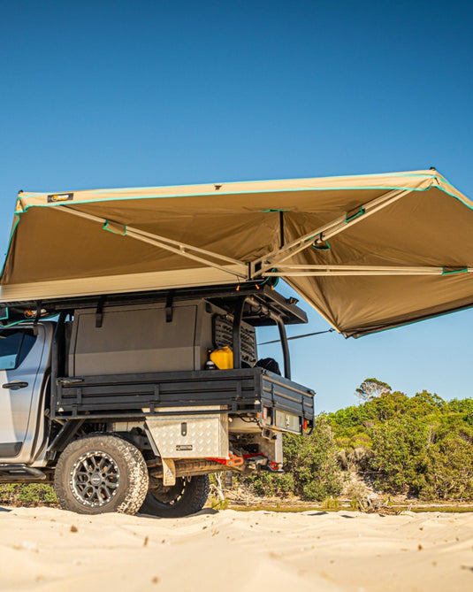 30 Second Wing Awning - STORMCHASER 270° (2.7m) - with Black Storage Bag