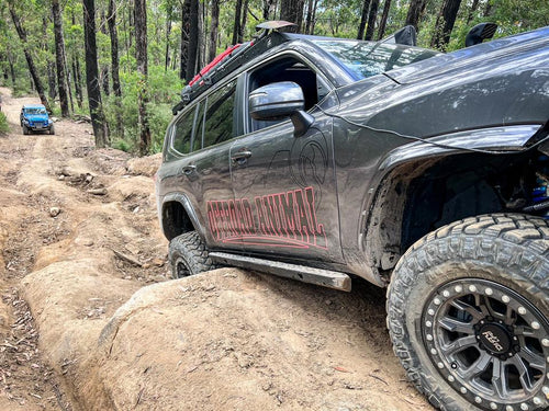 Rock Sliders  Toyota Land Cruiser 300  2022 on