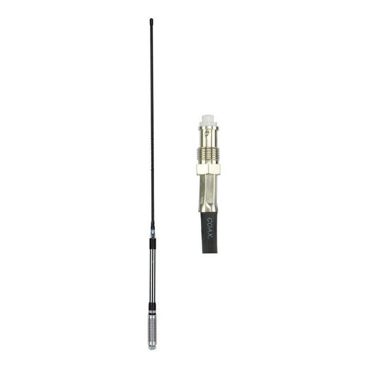 GME 930mm Elevated-Feed Antenna (6.6dBi Gain) - Black