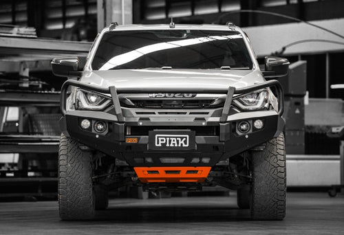 PIAK Elite 3-Loop Winch Bar Isuzu D-Max 2020+ (Black & Orange)
