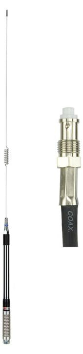 GME 860mm Elevated Feed Base AS001 Spring & Whip (6.6dBi Gain)