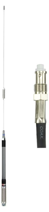 GME 860mm Elevated Feed Base AS001 Spring & Whip (6.6dBi Gain)