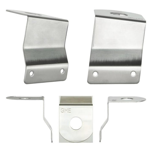GME 1.5mm Ford Falcon & Territory L Bracket - Driver Side - Stainless Steel