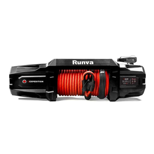 Runva 11EXPEDITION 12V Winch with Synthetic Rope – 11,000lb IP67 Off-Road Recovery Winch