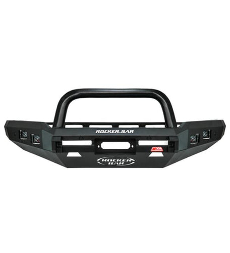 Dmax RG 2020 - 2024 078 - 01SQSBL Rocker Bull Bar Single Sand Black Loop Package MCC