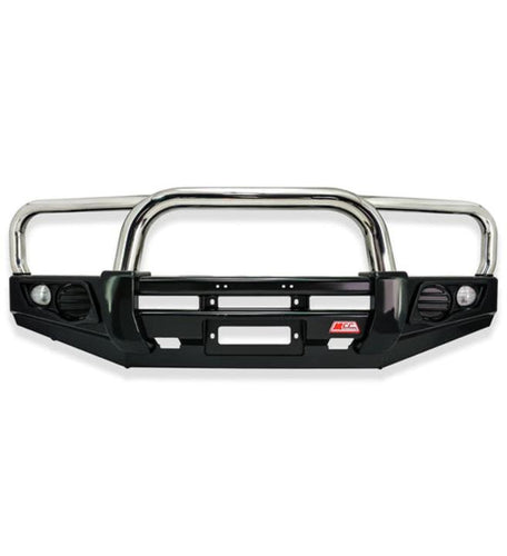 Dmax RG 2020 - 2024 707 - 01 Falcon Bull Bar Triple Stainless Loops Package (No Foglight) MCC