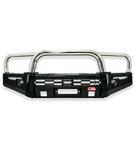 Dmax RG 2020 - 2024 808 - 01 Phoenix Bull Bar Triple Stainless Loops Package MCC
