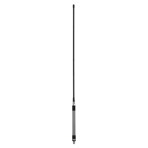 GME 850mm Elevated Feed Base Fibreglass Colinear Antenna (6.6dBi Gain) - Black