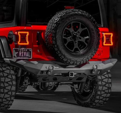 Rival 4x4 Rear Bar Jeep Wrangler 2018-On