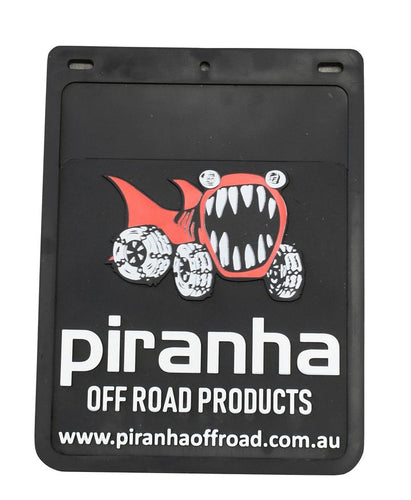 Mudflap 232mm x 307mm Black - Piranha