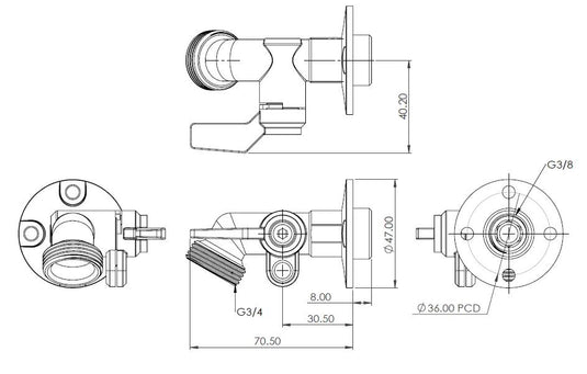 Water Tap Kit | 4WD, Camping & Vehicle Water Tank Tap