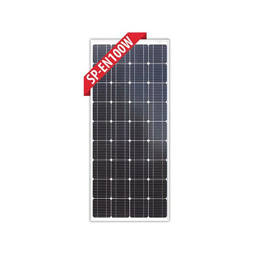 Enerdrive 100W Fixed Mono Solar Panel (Silver Frame) Enerdrive