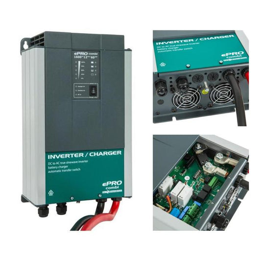 Enerdrive 1800W/35A 24V ePRO Combi Inverter Charger with Remote Enerdrive