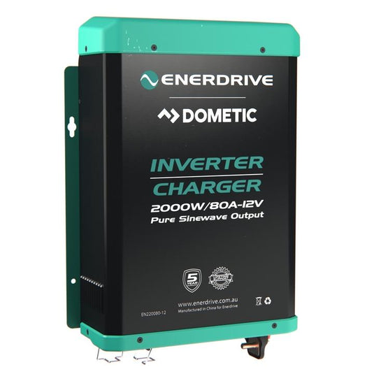Enerdrive 2000W 80A 12V Inverter Charger Enerdrive