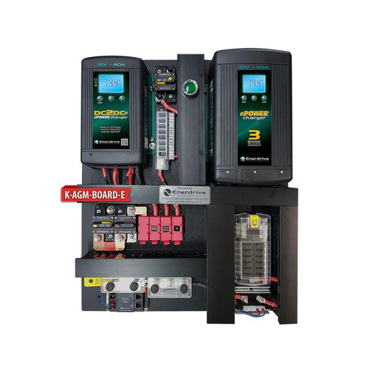 Enerdrive AGM BOARD 40A AC 40A DCDC EPRO+ Enerdrive