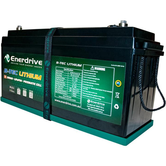 Enerdrive B - TEC 12V 200Ah G2 Lithium Battery Enerdrive