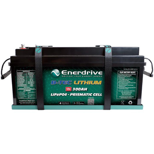 Enerdrive B - TEC 300amp / 12v LiFePO4 Battery BT Enerdrive