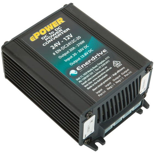 Enerdrive ePOWER DC to DC 24V - 12V 20A Enerdrive