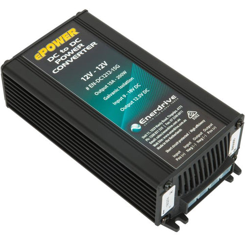 Enerdrive ePOWER Galvanic Isolation DC to DC 12V - 12V 15A Enerdrive