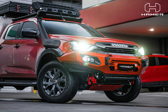 HAMER ISUZU D-MAX 2021-Present BULL BAR King Series (Incl. Rated Recovery Points)