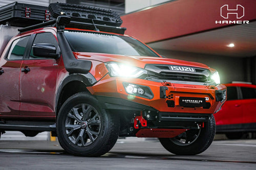 HAMER ISUZU D-MAX 2021-Present BULL BAR King Series (Incl. Rated Recovery Points)
