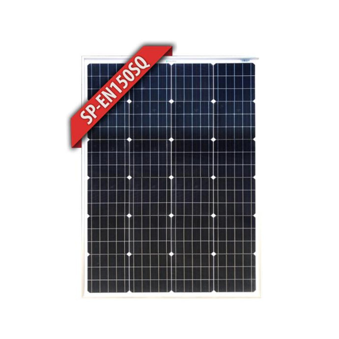 Enerdrive 150W Fixed Mono Solar Panel (Black Frame)