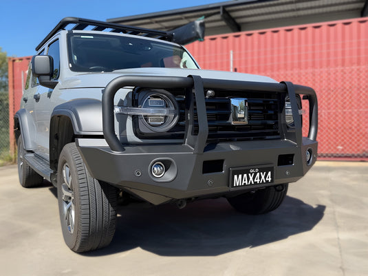MAX 4x4 GEN II Steel Bull Bar for GWM Tank 300 Petrol/Diesel 2023-On