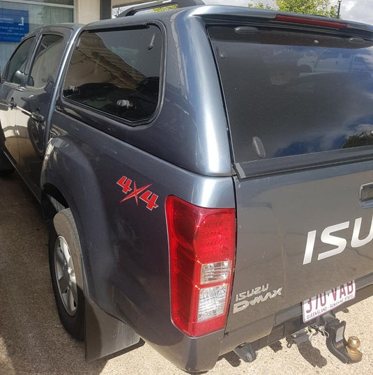 Fiberglass Canopy Isuzu Dmax 2012 - 2020 Primer & LUW Piranha Off Road