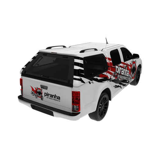 Fiberglass Canopy Nissan Navara - D40 2005 - 2015 Piranha Off Road