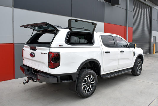 Ford Ranger 2022+ Next Gen Dual Cab Canopy | Fiberglass - Primer Piranha Off Road