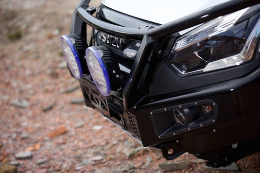 Full Bull Bar Isuzu D - Max 2nd generation 2017 - 2020 complete with winch mount and fog light inserts AFN