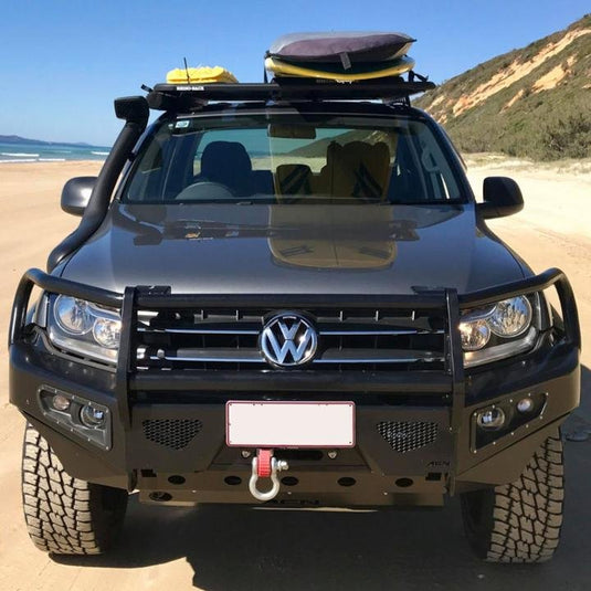 Full Bull Bar VW Amarok 2010 onwards complete with winch mount and Fog Light Inserts AFN