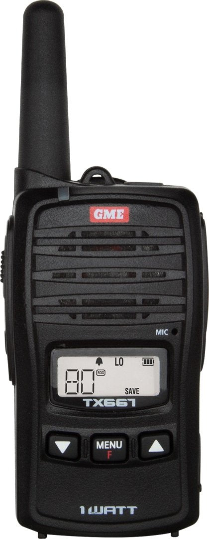GME 1 Watt UHF CB Handheld Radio GME