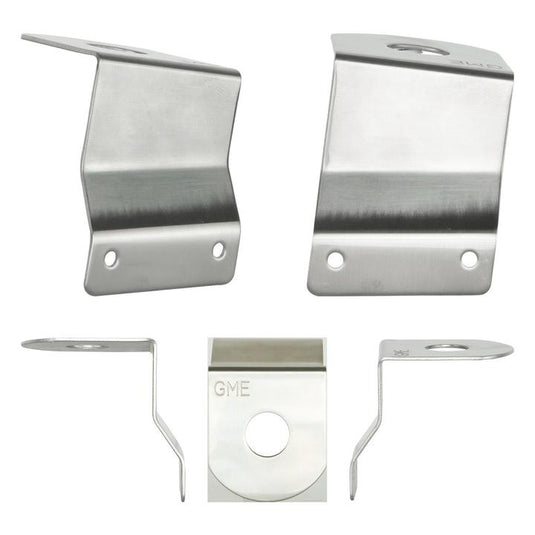 GME 1.5mm Ford Falcon & Territory L Bracket - Driver Side - Stainless Steel GME