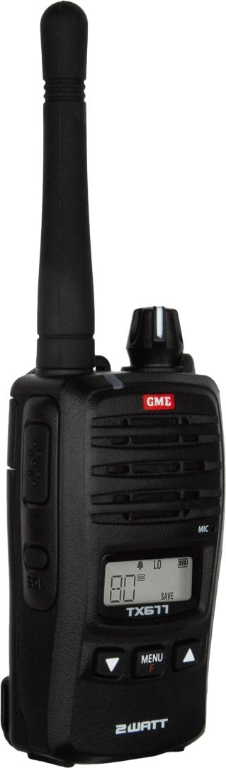 GME 2 Watt UHF CB Handheld Radio GME