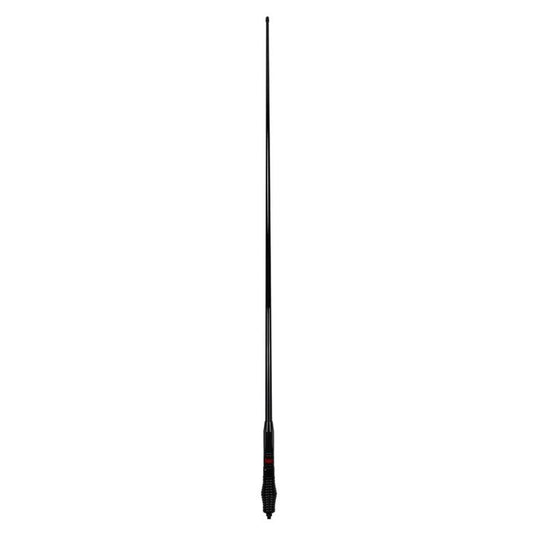 GME 2100mm Heavy Duty Fibreglass Radome Antenna, AS004B Spring (8.1dBi Gain) - Black GME