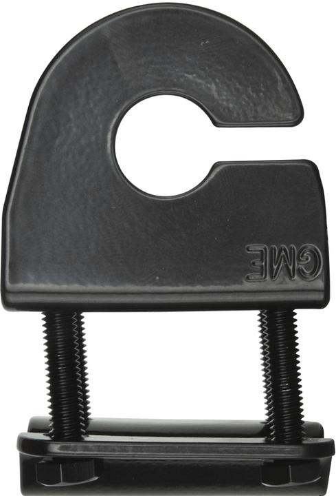 GME 2.5mm Mirror Mount With Cable Slot - Black GME